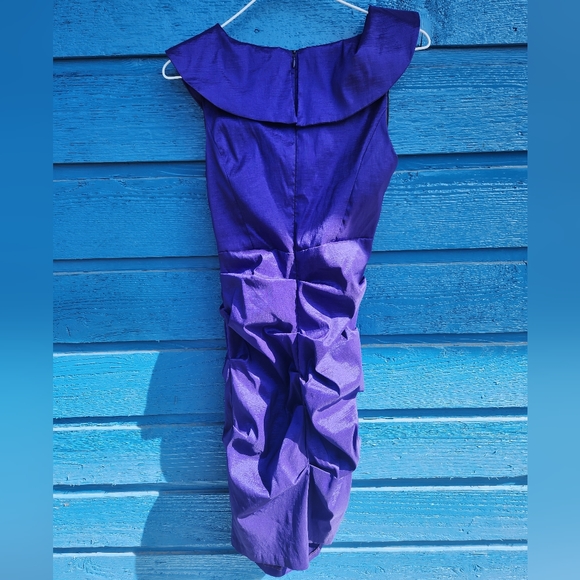 Juno purple bodycon dress - Picture 6 of 7